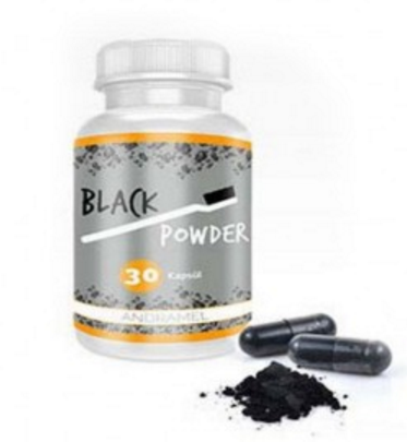 Siyah Diş Tozu Powder